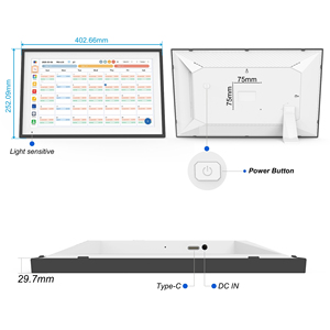 15.6 inch Thông Minh Kỹ thuật số gia đình lịch android14 Máy tính để bàn Màn hình cảm ứng việc vặt biểu đồ việc cần làm danh sách notepad Tương tác thông minh hiển thị - Product Image 5