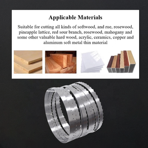 Lama per Sega a Nastro OEM per Lavorazione del Legno, Lama Affilata con Punta Temprata per Taglio di Precisione - Product Image 5