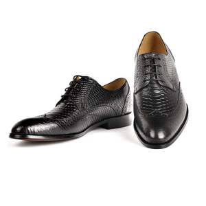 Nouvelles chaussures à lacets - Chaussures habillées pour hommes, chaussures décontractées d'extérieur, chaussures habillées et richelieu en cuir tendance pour hommes - Product Image 2