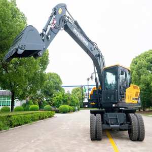 Meilleure vente, prix bas, excavatrice d'occasion d'origine HYUNDAI HW155, 14 tonnes, excavatrice sur roues à vendre. - Product Image 2