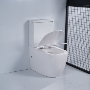 Bát Bể Chứa Nước Phòng Tắm Vách Ngăn Bằng Gốm 2 Mảnh Cho Nhà Vệ Sinh Cỡ Nhỏ - Product Image 3