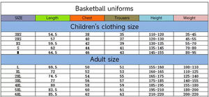 OEM Logo Embroidery Printing 100% Polyester Comfortable Basketball Uniform for Adults Children Ice Feel Breathable Set <b>Plus</b> <b>Size</b> - Product Image 5