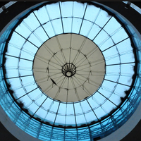SAFS Promotion : Dôme de toit en structure légère en acier avec services de soudage et de découpe pour halls et centres commerciaux