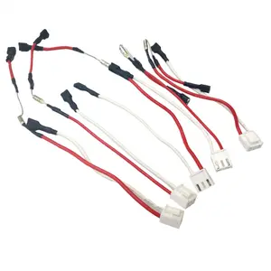 Custom wire harness JST VHR-3 3PIN 3.96 pitch connector 600v high-temperature silicone wire cable assembly for home appliances