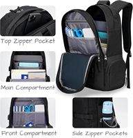 Sac de skateboard personnalisé 17.3 pouces sac à dos pour ordinateur portable basket Longboard sac à dos avec port de charge USB pour les voyages sportifs