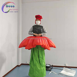 Disfraz Inflable de Flores para Actuaciones con Zancos, Accesorios para Fiestas de Circo y Desfiles <span class=keywords><strong>Art</strong></span>ísticos - Product Image 1