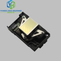 Printhead DTF F173090 L1800 Asli Kompatibel dengan L1800 R1390 R270 RX580 A3 Photo DTF Heat Transfer Inkjet Printer Suku Cadang
