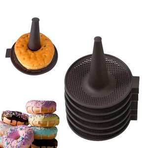 Nuevo <span class=keywords><strong>molde</strong></span> de silicona para hacer rosquillas, herramienta antiadherente para hornear para horno, freidora de aire, <span class=keywords><strong>molde</strong></span> para hornear rosquillas de silicona transfronterizo casero DIY - Product Image 2