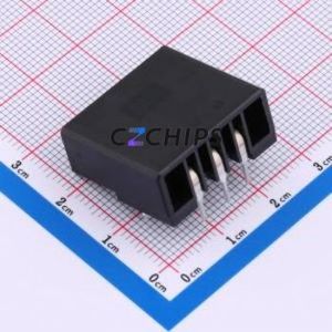 HC-5.08D-3AW-05 Wire-to-Board Pin Header Bent Lead Through Hole,P=5.08mm Connector 1x3P 5.08mm Right Angle Insert 3P - Product Image 2