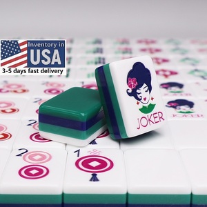 Livraison Gratuite <span class=keywords><strong>Mahjong</strong></span> Américain Magique – Stock Local US – Tuiles de <span class=keywords><strong>Mahjong</strong></span> en Acrylique Gravées 4 Couches – <span class=keywords><strong>Mahjong</strong></span> Américain Magique Mag RTS Wonder - Product Image 2