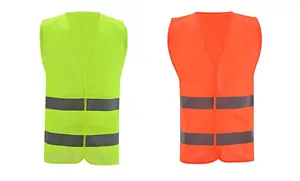 Chaleco de seguridad de alta visibilidad Chaleco de trabajo al aire libre reflectante Antiestático de tamaño estándar para construcción y seguridad - Product Image 2