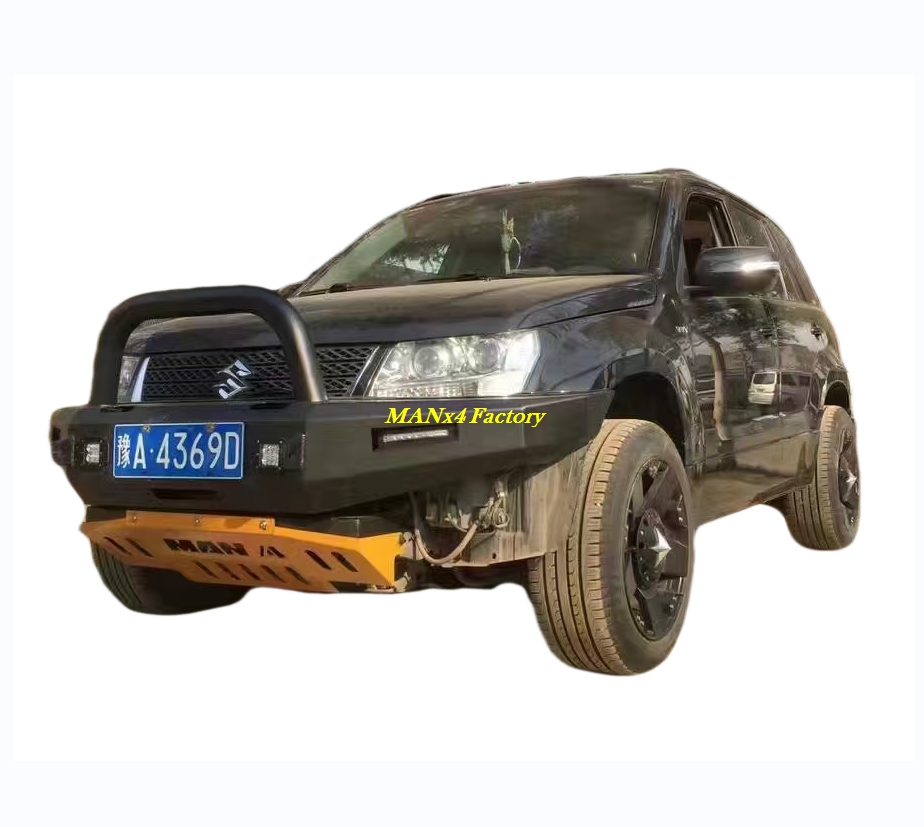 Suzuki Grand Vitara için MANx4 çelik boğa çubuğu ön tampon