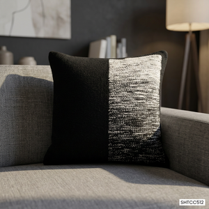 Funda de Cojín Cuadrada Nórdica Tejida a Mano Star Hometex con Borlas, Ecológica, 100% Algodón, Personalizable, para el Hogar - Product Image 1