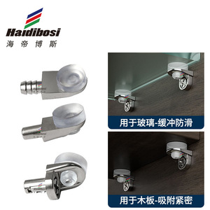 ขาตั้งชั้นวางของ Haidibosi รุ่น TF-200 ผลิตจากโลหะผสมสังกะสี ทนทาน สำหรับกระจกและฉากกั้นไม้ - Product Image 1