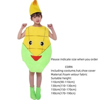 Poncho de carnaval en peluche unisexe pour enfants et adultes fraise pomme pastèque banane poire pêche Costume de fruits avec chapeau