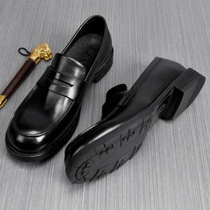 Chaussures décontractées de luxe pour hommes en cuir véritable, semelles antidérapantes, souples, respirantes, légères, personnalisables, imprimés animaliers automne - Product Image 3