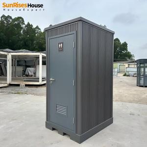 Baño Portátil de Acero Moderno de Bajo Costo para Obras de Construcción, Contenedor para Exteriores, Baño Público para Escuelas, Parques y Hospitales - Product Image 1