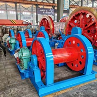 Treuil de puits JZ / Capacité de charge 25T / Capacité de stockage de câble 1300m