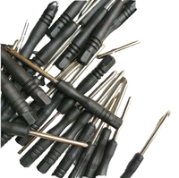 Tournevis à fente 1,5 mm 2,0 mm 3,0 mm, manche en plastique, outil de réparation manuel domestique, têtes plates/croisées Torx Phillips