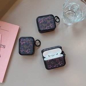 Funda protectora dos en uno con estampado de leopardo estrella para AirPods <span class=keywords><strong>Pro</strong></span> <span class=keywords><strong>Segunda</strong></span> <span class=keywords><strong>Generación</strong></span> Compatible AirPods123 elegante AirPods protector - Product Image 2