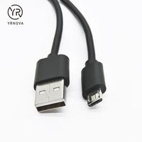 Cable Micro USB reversible largo para Android para Samsung para Galaxy S7 S6 Edge Chaqueta de nailon para carga de cámara