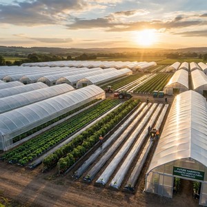 <span class=keywords><strong>Film</strong></span> de paillage souple en PBAT PLA de 300 m pour le moulage par soufflage, idéal pour la protection des sols agricoles commerciaux, la production de légumes et la couverture paysagère - Product Image 1