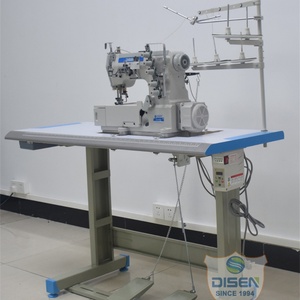 Cheap New Price Portable Computerized High Speed Flatbed Mini Triple Needle <b>Binding</b> Cutter Interlock Motor - Product Image 3