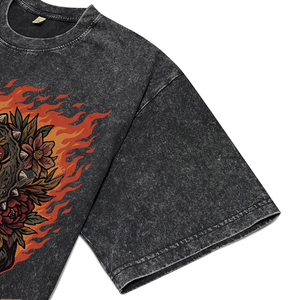 Camisetas Transpirables de Alta Calidad para Hombre, 100% Algodón, Estampado de Dinosaurio Personalizado, Cuello Redondo, Manga Corta, Estilo Casual - Product Image 5