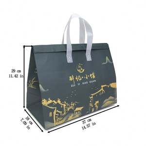 Bolsa Térmica para Llevar Comida, Bolsa Aislante Autoadhesiva, Portátil, para Llevar Té con Leche - Product Image 6