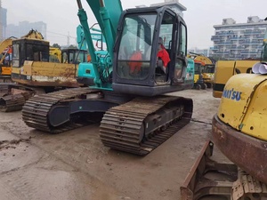 Pelle hydraulique Kobelco SK200D d'origine japonaise de 20 tonnes SK 200 de haute qualité, travail prêt à l'emploi, pompe de boîte de vitesses avec moteur - Product Image 6