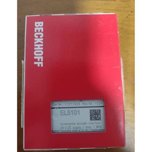 Interfaz de Codificador Incremental Beckhoff El5101, Alimentación de 24 V CC, Máximo 1 Mhz, Módulo de Entrada EtherCAT - Product Image 1