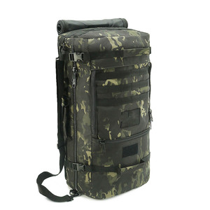<span class=keywords><strong>Mochila</strong></span> Táctica <span class=keywords><strong>de</strong></span> 60l para Deportes al Aire Libre, Gimnasio, Escalada, Senderismo, Viajes, Camuflaje, Entrenamiento Táctico - Product Image 5