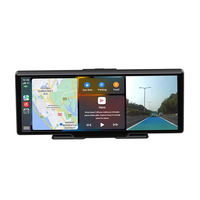 Caméra embarquée portable OEM ODM avec écran tactile 10,26 pouces 1080P, compatible CarPlay et Android Auto