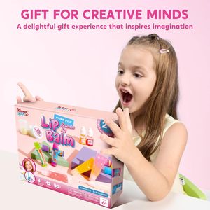 Kit per la creazione di balsamo per le labbra per bambini crea il tuo balsamo per le labbra e Set di Gloss per il trucco fai da te presente per il Kit scientifico per ragazze - Product Image 3