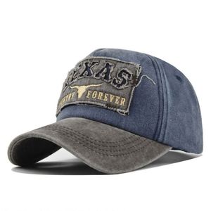 Factory Supply Customized Sporty American Style Texas 100% Cotton Baseball Caps Vintage Washed Distressed <b>Patch</b> Embroidery - Product Image 5