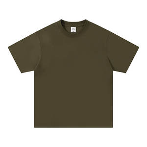 240g surdimensionné t-shirt impression coton Streetwear recadrée boxy t-shirt hommes boxy recadrée t-shirt - Product Image 5