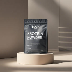 Créatine personnalisée pré-entraînement, poudre de créatine monohydratée, fermeture éclair debout, emballage en plastique de 1 kg (5 lb) pour complément protéiné - Product Image 3