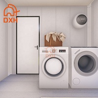 Construction de dortoirs, camps, salles de classe, bureaux, chambres et salons modernes préfabriqués en panneaux sandwich à 3 étages, démontables