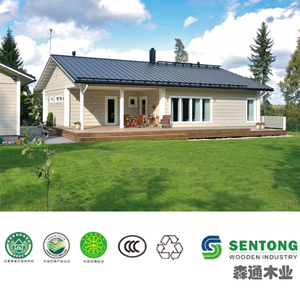 SENTONG wooden Modern Prefab Log Cabin one floor Wooden House