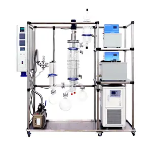 Linbel distillazione molecolare distillazione industriale della fascia di filatura GMD-150 macchina di distillazione per olio