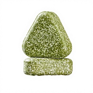 Jabón Artesanal de Aceites Esenciales Puros <span class=keywords><strong>con</strong></span> Hoja de Ciprés y Fragancia Herbal de Osmanthus, Jabón Sólido para el Cuidado del Cabello y Limpieza Facial, Reciclable, Normal - Product Image 5