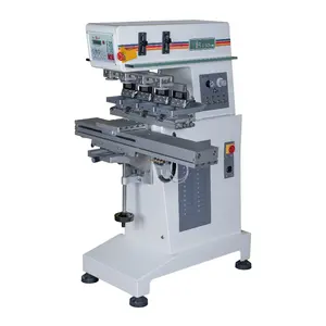 Nuovo prodotto 4 colori tampografia macchina chiusa tazza di inchiostro stampante pneumatica Pad stampanti per la stampa del Logo