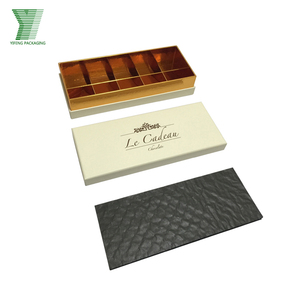 Handmade custom paper box cardboard 10pcs gift box sweet nuts chocolate luxury chocolate packaging boxes