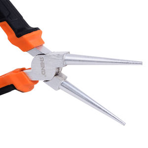 Pince à bec rond multifonctionnelle SHIND 94021 160 mm/6 pouces, outils à main portables en acier au carbone pour le sertissage de fils, le serrage de écrous - Product Image 2