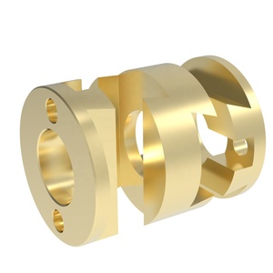 Chất lượng cao CNC gia công 16 Mét tuổi ham khớp nối thép không gỉ 3D bộ phận máy in T8 dẫn vít Coupler - Product Image 3