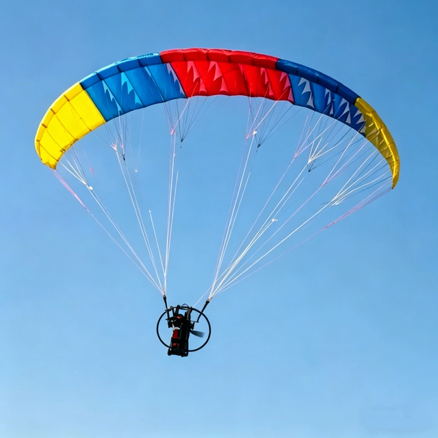 New Remote Control Powered Paraglider Outdoor Leisure Flying Toy