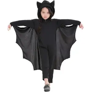 蝙蝠服装儿童表演服装-万圣节服装蝙蝠服装儿童