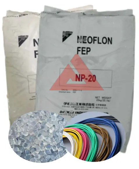 フッ素樹脂FEP NP-101/NP-20/NP- 120押出/射出グレードフッ素化