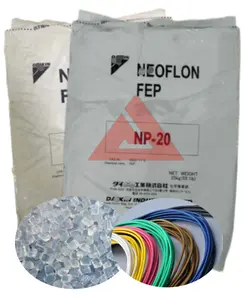 Estoque Alta Qualidade Fluoropolímero FEP NP-101/NP-20/NP- 120 Extrusão/Injecsion Grau Fluorado Etileno Propileno Resina