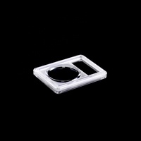 Boîte de protection pour pièces de monnaie de 40 mm en plastique givré, boîte pour métaux précieux, raffinerie, pièces de monnaie de collection, pièces de monnaie enrobées, protecteur
